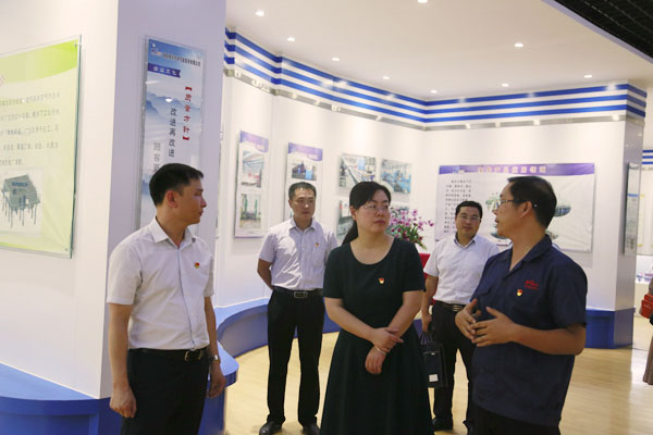 省委组织部莅临ca88官方唯一网站调研非公企业党建事情