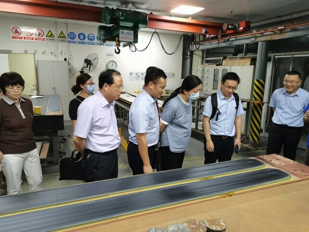 广西壮族自治区工商联机关党委书记、一级巡视员陈宁一行莅临晶联光电调研