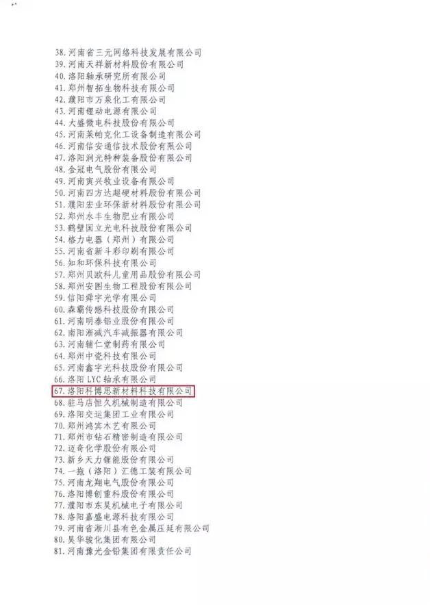 祝贺科博思乐成入选工信部工业企业知识产权运用试点企业名单