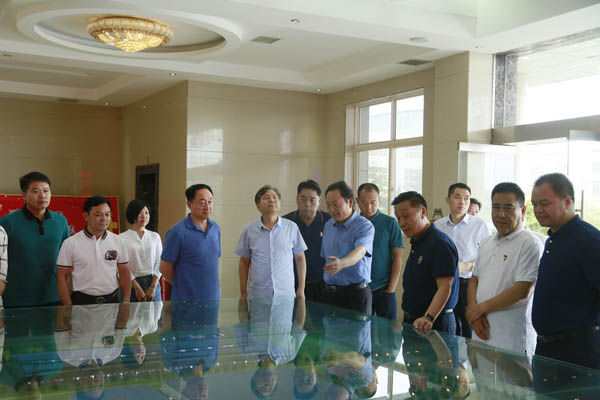 市政协副主席安石柱一行调研ca88官方唯一网站：加速企业立异和服务能力