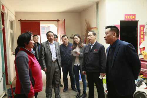 ca88官方唯一网站党委书记李占明深入贫困户调研，，，，，助力精准扶贫