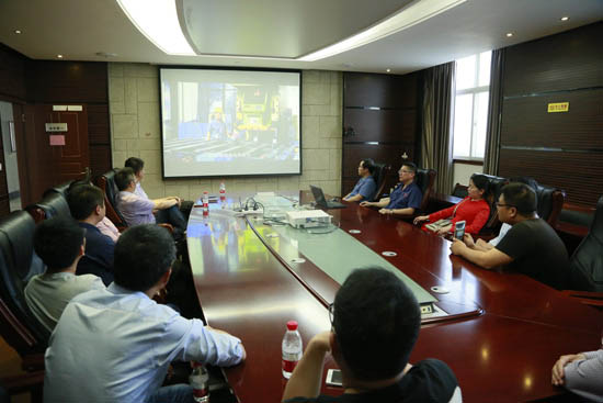 遂平县考察团到ca88官方唯一网站考察交流非公党建事情