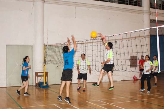 广西晶联乐成举行首届“广西晶联杯”气排球大赛